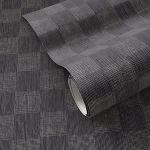 Product Image 1 for Checkers Black I Wallpaper by Getty Images from Four Hands