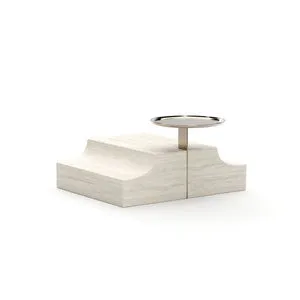 Product Image 1 for Overlap Rectangle Wedge Base from Caracole