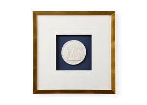 Product Image 1 for Intaglios On Navy V Artwork from Chelsea House