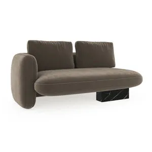 Product Image 1 for Overlap Left Facing Loveseat from Caracole