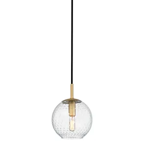Product Image 1 for Rousseau 1 Light Pendant Clear Glass from Hudson Valley