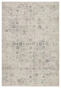 Product Image 3 for Jasiel Trellis Gray/ Ivory Rug from Jaipur 