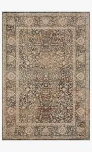 Product Image 1 for Lourdes Charcoal / Ivory Rug from Loloi