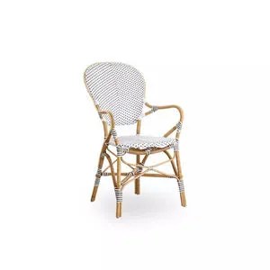 Product Image 3 for Isabell Rattan Bistro Armchair from Sika Design