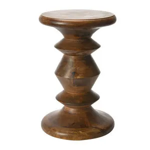 Product Image 1 for Sable Turned Brown Wood End Table from Creative Co-Op