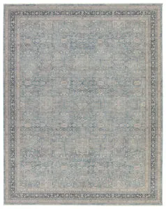 Product Image 1 for Brinson Traditional Oriental Blue/ Taupe Rug - 3' x 8' from Jaipur 