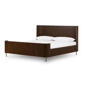 Product Image 1 for Fletcher Oak Veneer King Bed from Four Hands