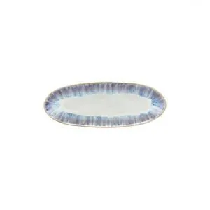 Product Image 1 for Brisa Large Ceramic Stoneware Oval Plate, Set of 6 - Ria Blue from Costa Nova