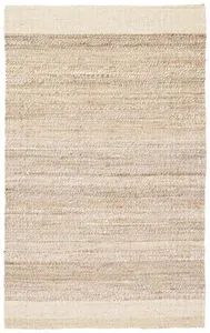 Product Image 1 for Mallow Natural Bordered White/ Tan Area Rug from Jaipur 
