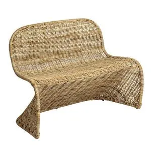 Product Image 1 for Seaside Rattan Dining Chair Set of 2 from Creative Co-Op