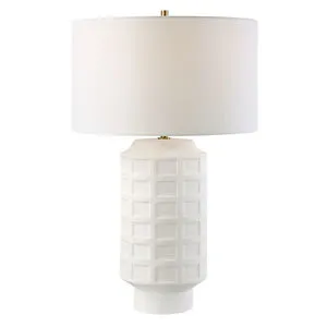 Product Image 1 for Window Pane White Table Lamp from Uttermost
