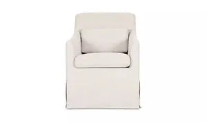 Product Image 3 for Lydia Slipcover Dining Chair from Moe's