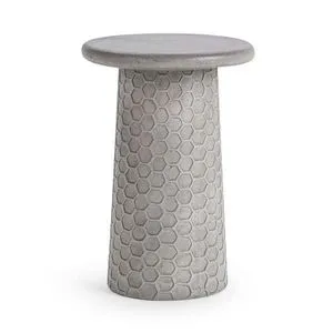 Product Image 1 for Delaine Outdoor Concrete Accent Table from Classic Home