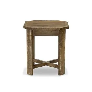 Product Image 1 for Cantu Washed Taupe End Table from Four Hands