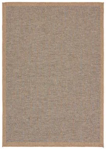 Product Image 1 for Kidal Indoor / Outdoor Solid Brown / Blue Rug 5' x 8' from Jaipur 
