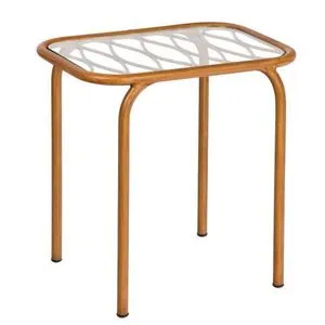 Product Image 1 for Cane Coffee Table with Glass Top from Woodard