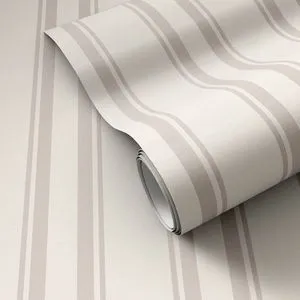 Product Image 1 for Multi Stripe Grey II Wallpaper by Getty Images from Four Hands