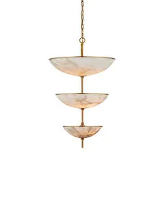 Product Image 1 for Volterra Three-Tier Chandelier from Currey & Company