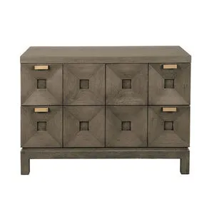 Product Image 1 for Large Greige Walnut Musashi 2 Drawer Console from Noir