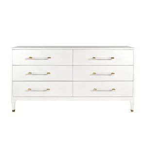 Product Image 1 for Maren Six Drawer Chest from Worlds Away