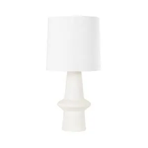 Product Image 1 for Ramapo 1-Light Pale Flax Ceramic Table Lamp from Hudson Valley