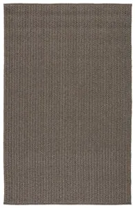 Product Image 3 for Iver Indoor / Outdoor Solid Gray / Taupe Area Rug from Jaipur 