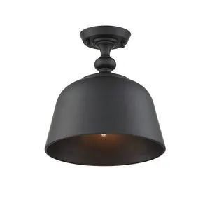 Product Image 1 for Berg 1 Light Semi Flush from Savoy House 
