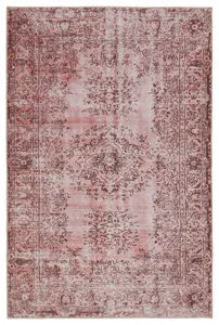 Product Image 4 for Berxley Medallion Rose/ Maroon Rug from Jaipur 