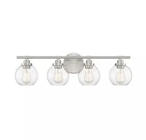 Product Image 2 for Carson Satin Nickel 4 Light Bath from Savoy House 