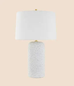 Product Image 1 for Margaret 1-Light Blue-Grey Ceramic Table Lamp from Mitzi