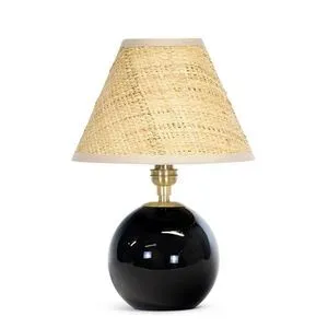 Product Image 1 for Giorgio Black Glass Mini Lamp from Regina Andrew Design