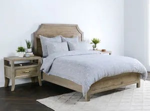 Product Image 1 for Lana 100% Cotton Gray Embroidered Duvet from Classic Home Furnishings