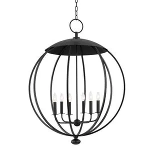 Product Image 1 for Wesley 6 Light Pendant from Hudson Valley