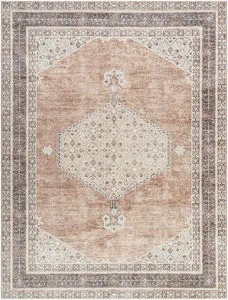Product Image 1 for Lila Gray/Brown Machine Woven Rug from Livabliss