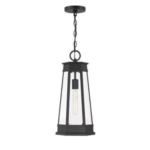 Product Image 1 for Payne 1-Light Outdoor Hanging Lantern in Matte Black from Savoy House 