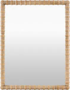 Product Image 1 for Karling Blair Brown Accent Mirror from Livabliss