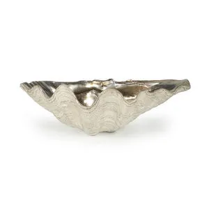 Product Image 1 for Clam Ambered Silver Leaf Bowl from Regina Andrew Design