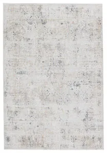 Product Image 4 for Vida Abstract Light Gray/ Gold Rug from Jaipur 