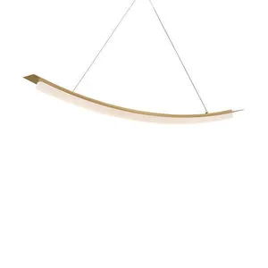 Product Image 1 for Kaguya Modern Brass Linear from Sonneman