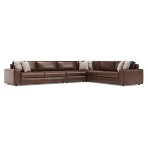 Product Image 1 for Nest 4-Piece Leather Sectional from Bernhardt Furniture