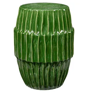 Product Image 1 for Algae Green Ceramic Side Table from Jamie Young