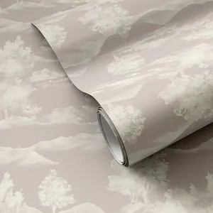 Product Image 1 for Abundance Grey Wallpaper from Four Hands