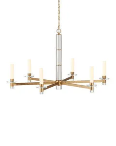 Product Image 1 for Marcelo Optic Crystal Chandelier from Currey & Company