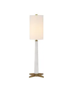 Product Image 1 for Munroe White Table Lamp from Currey & Company