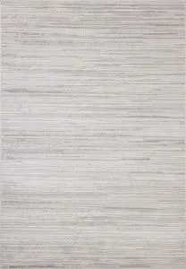 Townes Beige / Grey Rug with neutral abstract horizontal stripe pattern in soft beige and grey tones