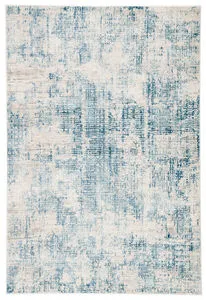 Product Image 2 for Eero Abstract Blue/ Ivory Rug from Jaipur 