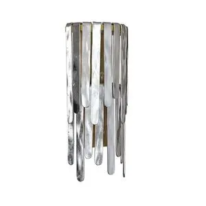 Product Image 1 for Raine Blue Smoke Gold Glass Sconce from Arteriors
