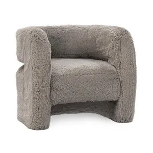 Product Image 1 for Teddy Plush Fabric Cushioned Accent Chair from Classic Home Furnishings