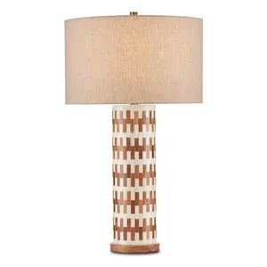Product Image 1 for Tia Wood & Bone Table Lamp from Currey & Company