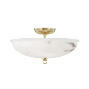 Product Image 2 for Somerset 3 Light Semi Flush from Hudson Valley